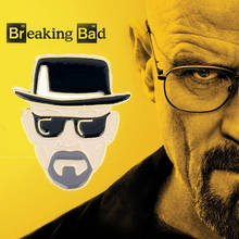 Breaking Bad Walter White Enamel Pins and Brooches for Women Men Jewelry Accessories Lapel Pin Backpack Bag Badge Christmas Gift 2024 - buy cheap