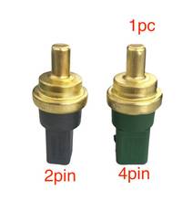 Conector de sensor de temperatura del agua para coche, conector de 2 pines y 4 pines para Audi, VW, Passat, Sagitar, Touran, POLO, Lavida, Skoda Superb Octavia, 1 ud. 2024 - compra barato