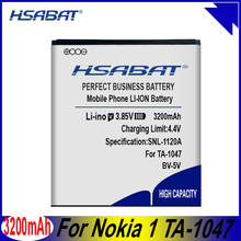HSABAT-batería BV-5V de 3200mAh, para Nokia 1 TA-1047 2024 - compra barato