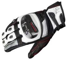 Komine GK-193 кожаные перчатки для гонок, перчатки для вождения мотоциклов 2024 - купить недорого