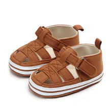 Zapatos de moda para bebé, calzado para recién nacido, zapatos de verano para niño de 1 año, suela suave, para aprender a caminar 2024 - compra barato