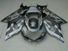 Hi-grade Fairing kit for GSXR600 750 K1 01 02 03 GSXR 600 GSXR750 2001 2002 2003 ABS Grey Fairings bodywork+gifts SH30 2024 - buy cheap