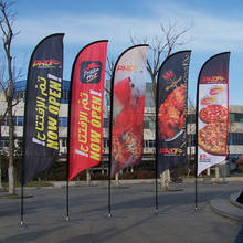 Рекламные флаги с перьями высотой 4 м, наружная реклама с перьями, пляжный баннер, печать и бесплатная доставка 2024 - купить недорого