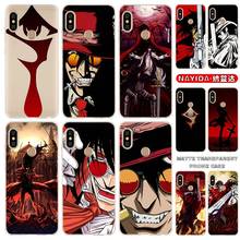 Funda de silicona suave para Xiaomi Redmi Note 10, 9, 8, 7 Pro Max, 10s, 9s, 8t, 4G, 5G, Anime, Hellsing, Alucard, ventilador 2024 - compra barato