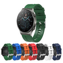 Pulseira de silicone substituível gt2, estilo oficial, para huawei watch gt 2 gt2 pro/gt active 46mm/honor magic bracelet 2024 - compre barato