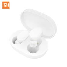 TWS-наушники Xiaomi Mi AirDots с поддержкой Bluetooth 5,0 и зарядным футляром 2024 - купить недорого