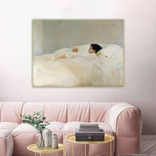 Kawon-arte de pintura a óleo, em tela, pôster, decoração de parede, para sala de estar e casa 2024 - compre barato
