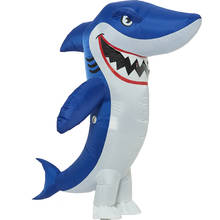 Inflatable Shark Costume Inflatable Costumes Full Body Shark Air Blow up Funny Fancy Dress Party Halloween Costume for Adult 2024 - buy cheap