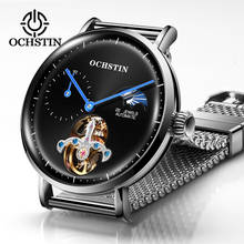 OCHSTIN Automatic Mechanical Men Watch Sport Military Male Clock Top Brand Luxury Stainless Steel Tourbillon Man Wristwatch 6121 2024 - купить недорого