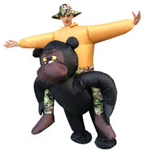 Cosplay Party Costumes Halloween Party Cute Funny Orangutan Inflatable Costume for Adult Men Women Blow Up Clothing 2024 - buy cheap