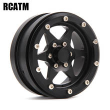 2pcs CNC Metal Alloy 2.2inch Wheel Rim Beadlock For 1/10 RC Crawler Car TRX4 Defender G500 TRX6 G63 D90 Axial SCX10 90046 TF2 2024 - buy cheap