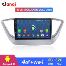 Android wanqi 4g lte todos netcom 9 Polegada android 9.1 carro dvd player gps para hyundai verna 2017 rádio navegação de vídeo bt wifi 2024 - compre barato