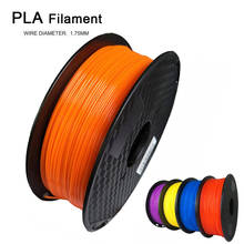 3D Printer Filament PLA 1Kg/500g/250g 1.75mm Diameter Eco-Frindly Smooth Finish 3D Printing Consumables Filaments 9 color choose 2024 - buy cheap