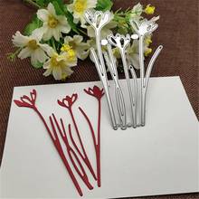 4 pçs flores de corte de metal morre estênceis para diy scrapbooking decorativo gravação artesanato morrer corte modelo 2024 - compre barato