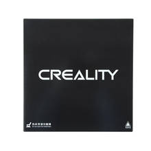 Creality 3D Ultrabase 510*510*4 мм, углеродная Кремниевая стеклянная пластина, платформа, строительная поверхность для фотоэлементов MK2 MK3, запчасти для 3D-... 2024 - купить недорого