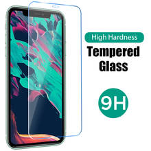 Protetor de tela para iphone 12 12 pro vidro temperado no para iphone 11 pro 7 8 6s mais x xs max xr 5 5S se 4 vidro do telefone 2024 - compre barato