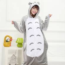 Fantasia de kigurumi para adultos, fantasia de dia das bruxas para cosplay, cosplay de anime kigurumi, macacão quente com capuz, pijamas para mulheres e homens 2024 - compre barato