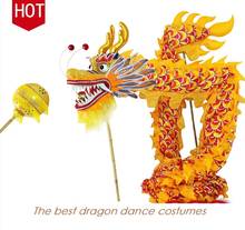 Dragon Dance Costume Traditional Chinese Dragon Dance Performance for Christmas New Year's Party 2024 - compre barato