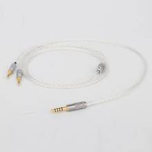 Preffair E501ER 8Cores 6N OCC Silver plated cable 4.4Mm Plug Headphone Upgraded cable for SUNDARA he400i he400s HE560 2024 - buy cheap