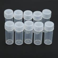 New White 50Pcs 5g Volume Plastic Sample Bottle 5ML Small Vial Storage Contain 5ML Small Bottle Vial Storage Contain 2024 - buy cheap