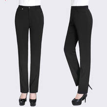 Ladies Black Work Pants Hotel Cook Service Waiter Pants Cook Pants Work Pants Hotel Restaurant Uniforms Chef  Trouser 2024 - buy cheap