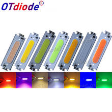 1pcs 5pcs 10pcs 50pcs 60*15mm 12V 2W COB LED Light Strip Flip Chip Colorful LED Bulb for Auto Car Lamps House Lighting DIY COB 2024 - buy cheap