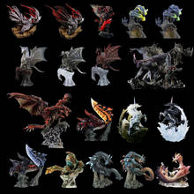 Figura del juego japonés Monster Hunter World iceben, modelos de PVC, figura de acción de dragón, juguete de decoración, colección 2024 - compra barato