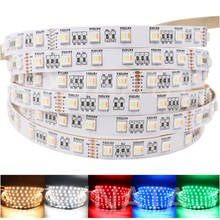 LED Strip Light 5IN1 RGB+CCT LED Strip 5050 60leds DC12V 24V 5 Colors in 1 chip CW+RGB+WW RGBW RGBWW flexible Led Tape Light 2024 - buy cheap