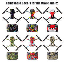 Mavic Mini 2 Drone Decals Stickers Remote Control Protective Film Scratch-proof Removable Skin For DJI Mavic Mini 2 Accessories 2024 - buy cheap