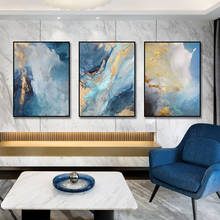 Pintura en lienzo de combinación de paisaje abstracto, impresión moderna y póster, imagen artística de pared para sala de estar, decoración del hogar 2024 - compra barato