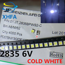 Retroiluminación LED 1210 3528 2835, 1W, 6V, 96LM, iluminación LCD trasera para TV, 01.jt, 2835BPWS2-C, 50 Uds. 2024 - compra barato