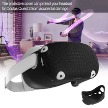 VR Helmet Protective Front Cover For Oculus Quest 2 Silicone Anti-Throw Protection Shell For Oculus Quest 2 Headset Accessories 2024 - buy cheap