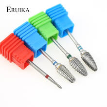 ERUIKA 1pc Carbide Nail Drill Bit Mills Cutter Apparatus for Manicure Remove Nail Gel Burr Electric Drill Pedicure Accessories 2024 - buy cheap