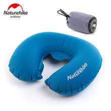 Naturehike Factory Store Portable U Shape Inflatable Pillow Sleeping Travel Inflatable Cushion Neck Protective Plane Pillow 2024 - buy cheap