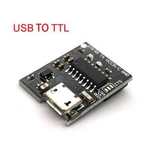 USB к ttl конвертер UART модуль CH340G CH340 3,3 V 5V Micro USB 2024 - купить недорого