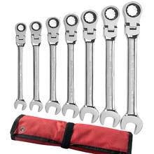 Key Ratchet Wrench Set 5/7/12pcs Hand Tool Car Repair Spanner Kit Multi-functional Universal Spanner  Adjustable Rench Kit 2024 - buy cheap