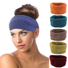 Women Knitted wool Headband Winter Warm Head Wrap Wide Hair Accessories Girl Head Wrap Wide Ear Warmer Hairband hanmade headwrap 2024 - buy cheap