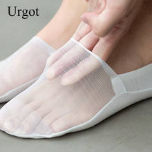 Urgot 1 Pair Sock Slippers Men No Show Thin Invisible Fashion Man Summer High Quality Ankle Solid Color Breathable Socks Men 2024 - buy cheap