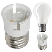 E27 to B22 Light Lamp Bulb Fireproof Holder Adapter Converter Socket Base Converter Edison Screw to Bayonet Cap 2024 - buy cheap