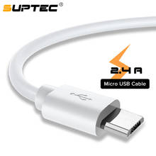 SUPTEC 2.4A Micro USB кабель для быстрой зарядки кабель для передачи данных Microusb кабель для зарядки samsung S6 S7 Xiaomi LG Android мобильный телефон 2024 - купить недорого