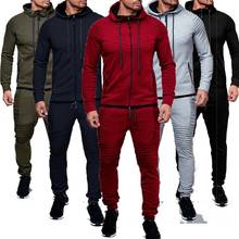 ZOGGA Fashion Jacket + Pants Sportswear Men Tracksuit Hoodie Spring Autumn  Brand Clothes Hoodies Mens Track Suit Set 2024 - buy cheap