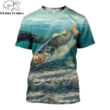 Летняя мода 2020, Мужская футболка с животными, забавный рисунок, для рыбалки, 3D принт, Футболки унисекс, Harajuku, рубашка с коротким рукавом, повседневные топы 2024 - купить недорого