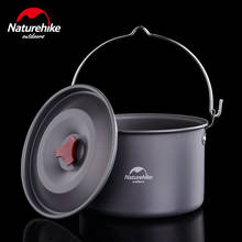 Naturehike 4L high-capacity Portable Ultra light Outdoor Camping Hiking Picnic Pot cauldron field cauldron Outdoor kitchen 2024 - buy cheap