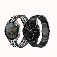 Metal Watch Straps for Huawei Honor Magic 2 46mm/2e gt2 gt Bracelet Band 22mm Wristband Correa for Huawei WATCH GT/GT2 46MM/Pro 2024 - buy cheap