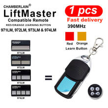 Liftmaster remote  control 971LM 972LM 973LM 974LM garage door opener Chamberlain liftmaster 390MHz handsender transmitter 2024 - buy cheap