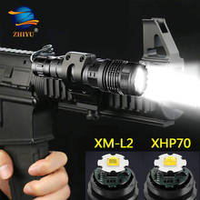 Zhiyu mais poderoso xhp70 26650 led lanterna à prova dwaterproof água usb recarregável XM-L2 18650 luz tática 26650 zoom acampamento tocha 2024 - compre barato