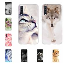 Capa para samsung a70 caso 2019 macio tpu telefone capa traseira para samsung galaxy a70 silicone caso coque a 70 a705 a705f pára-choques capa 2024 - compre barato