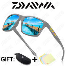 DAIWA New Fashion Polarized Sunglasses Men Square Frame Male Sun Glasses Fishing Driving Sun Glasses UV400 2024 - buy cheap