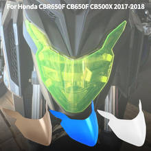 Protector de pantalla para faro delantero de motocicleta Honda, accesorios de protección de lente, CBR650F, CB600R, CB500X, años 2017 a 2019 2024 - compra barato