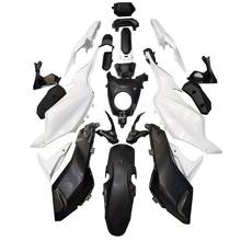 Kit de carenagem sem pintura em abs para yamaha, modelos mt07, fz07, 2012, 2013, 2014, 2015, 2016 e 2017 2024 - compre barato